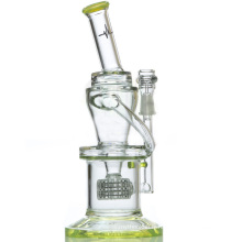 Slyme Barrel Incycler Water Pipe pour fumée avec bol (ES-GB-100)